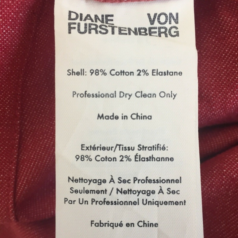 Diane Von Furstenberg High Waist Skinny Pants - Picture 6 of 8